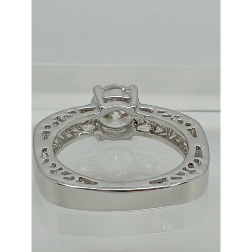 2 CT Unique Vintage Gold Plated Round Brilliant Sim Diamond CZ Engagement Ring 9 - HoneyThomas.com