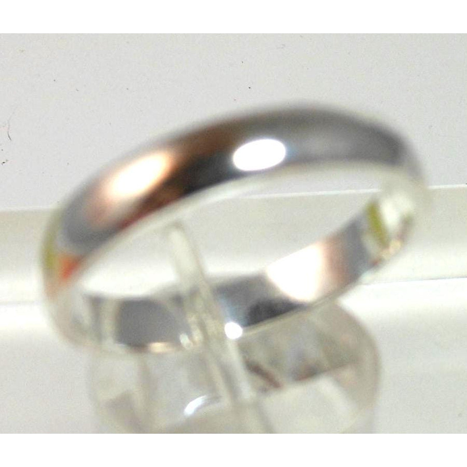 Handcrafted Silver Wedding Band Ring from Thailand: Size 11.75, 4mm Vintage 4.1g - HoneyThomas.com