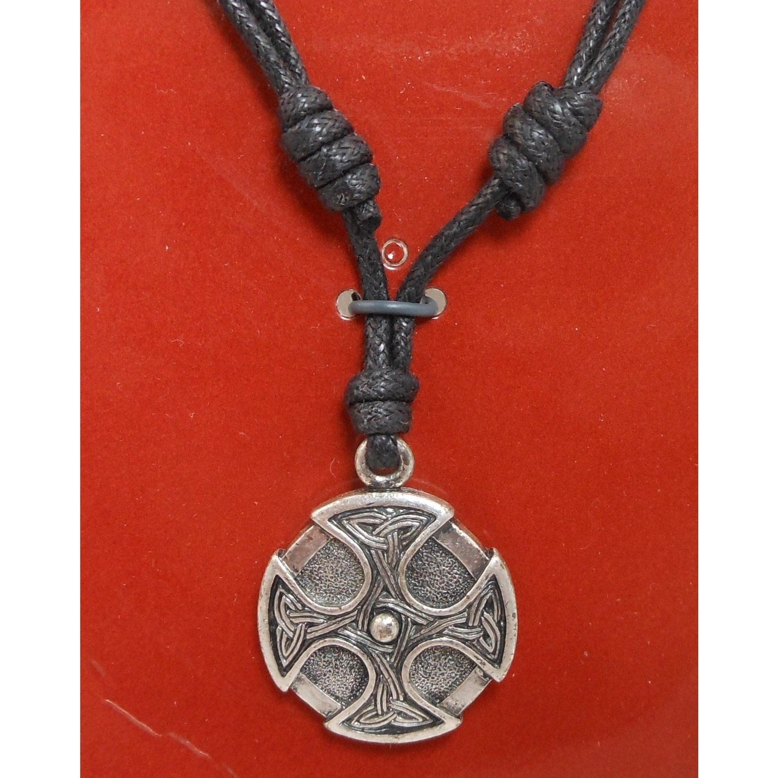 Vintage Celtic Vision Sacred Symbols Cross Necklace Pendant Celtic Symbol-12 - HoneyThomas.com