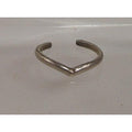 Vintage Sterling Silver V-Dip Toe Ring, Thai Made NOS, Delicate 2mm Band, Sexy
