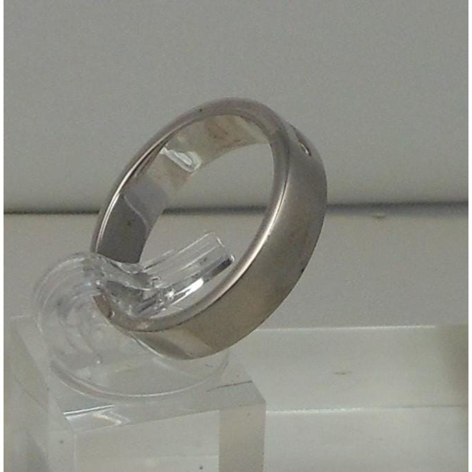 Stunning Handcrafted Vintage Sterling Silver Band Ring 925 NOS 5.8g Size 9.25