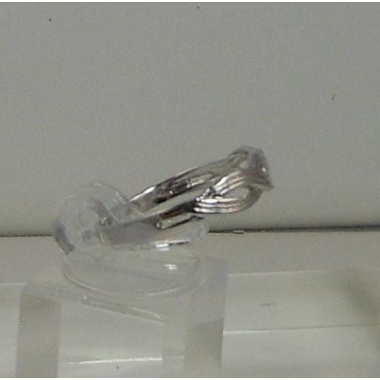 Sterling Silver Celtic Woven Braid Band Ring - Vintage 925 Size 7.5 5mm Irish