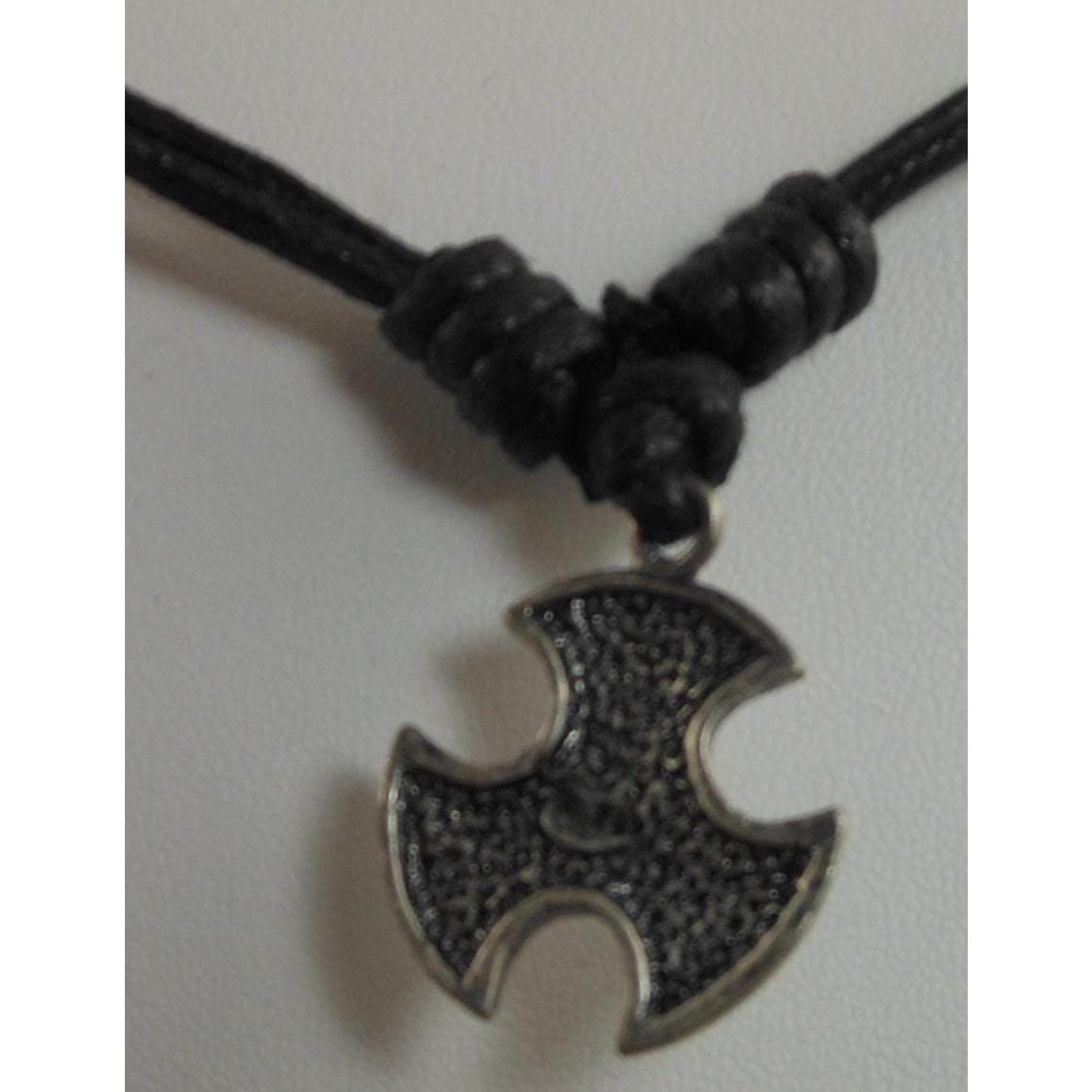 Mystical Vintage Celtic Cross Necklace Pendant Adjustable 24" Sacred Symbols NOS - HoneyThomas.com