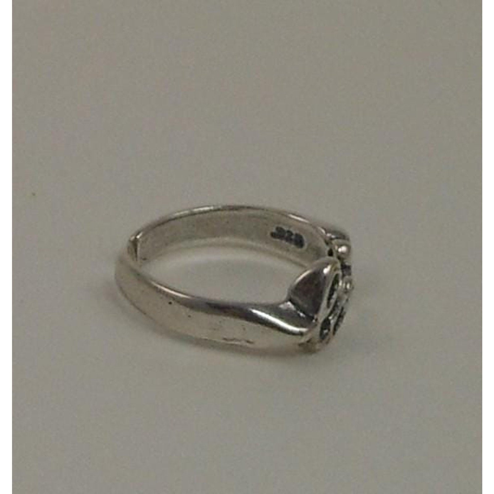 Vintage Sterling Silver LOVE Toe Ring from Thailand - NOS, 925 Silver, Unique - HoneyThomas.com