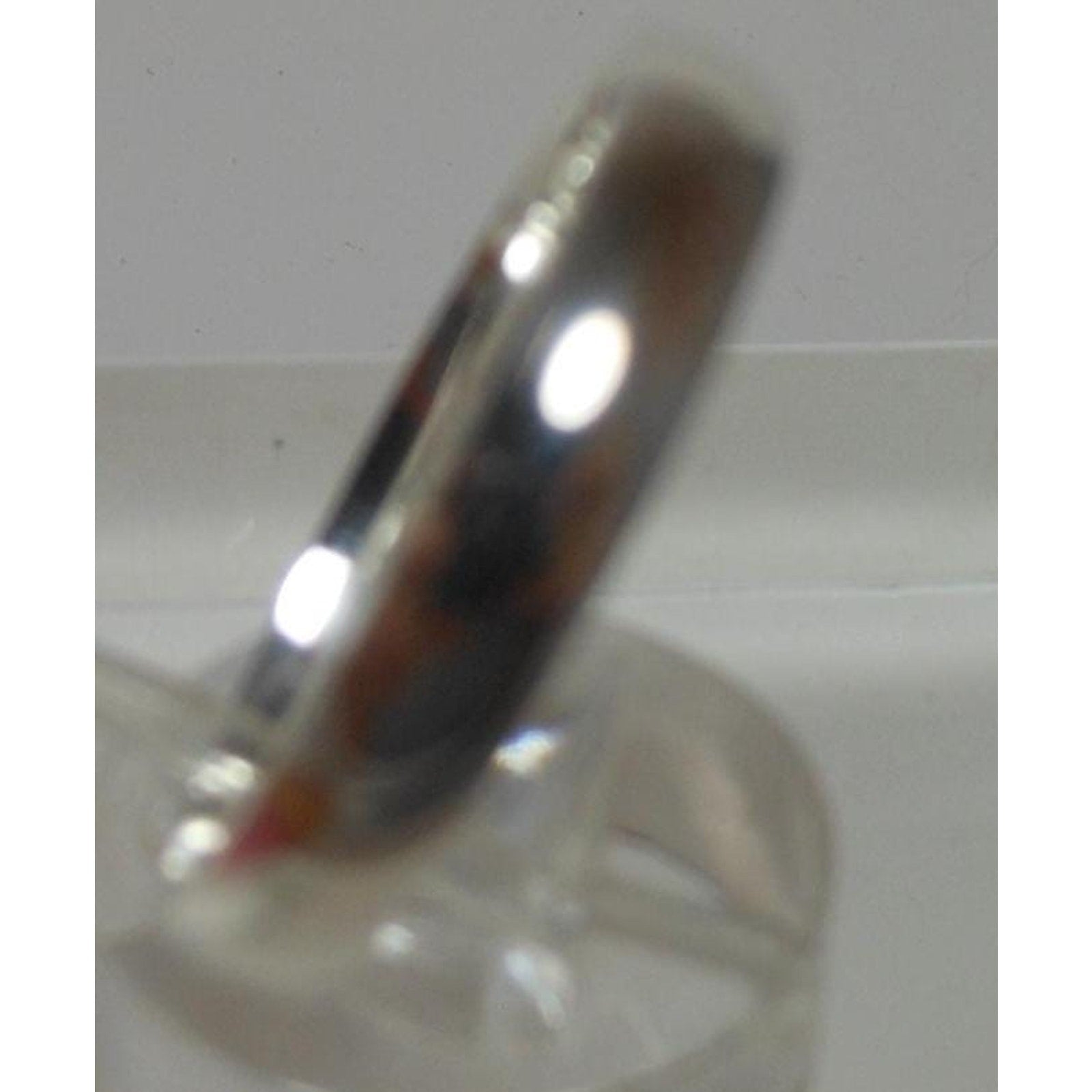 Handcrafted Silver Wedding Band Ring from Thailand: Size 11.75, 4mm Vintage 4.1g - HoneyThomas.com