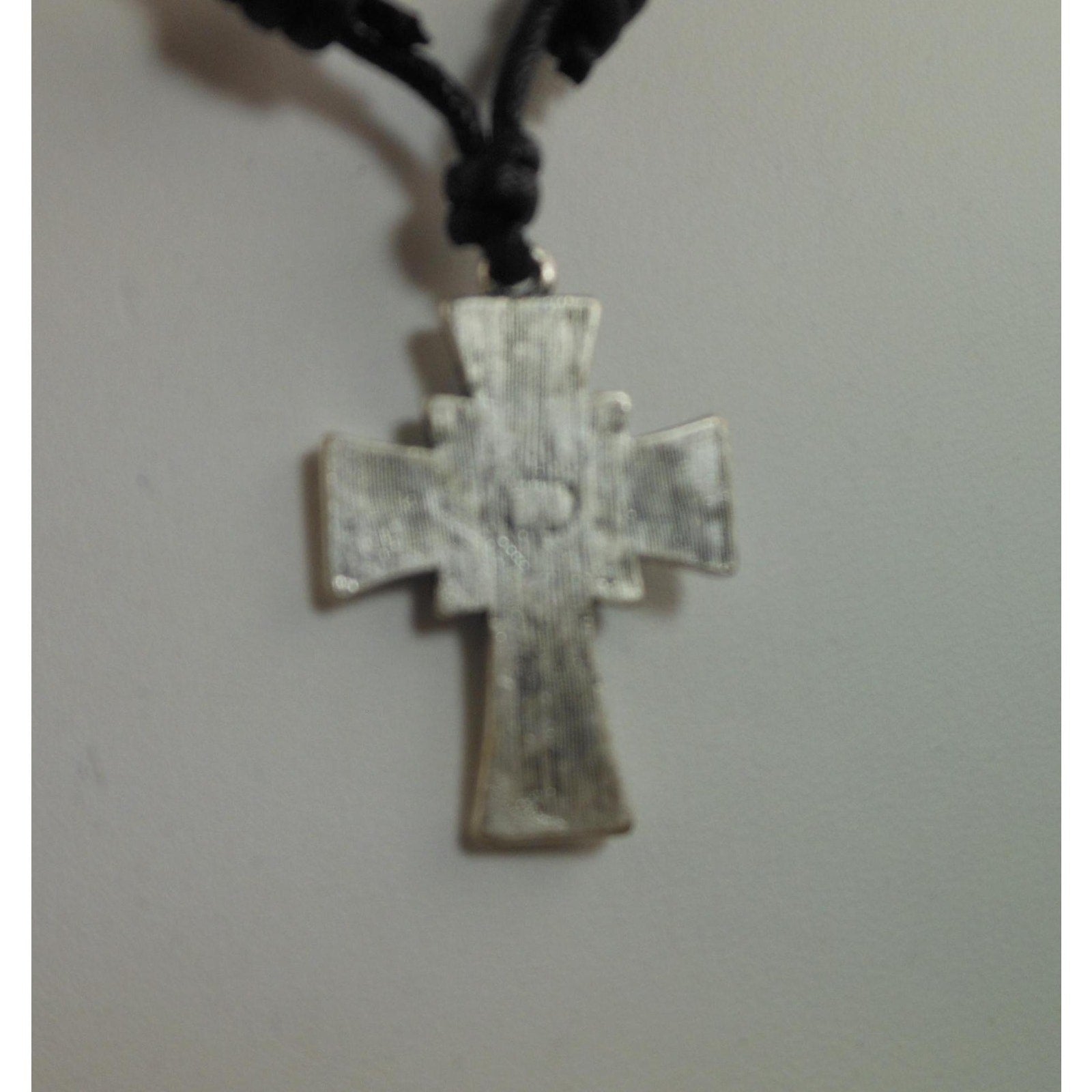 Vintage Celtic Vision Sacred Symbols Cross Necklace Pendant 24 Adjustable - HoneyThomas.com