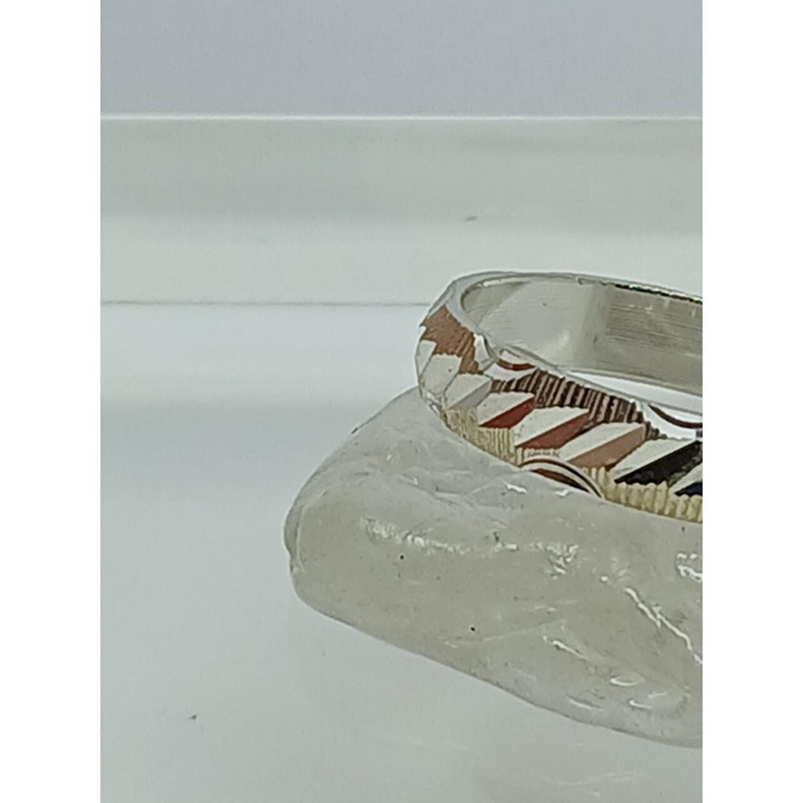 Elegant Vintage Sterling Silver Wedding Band Ring with Diamond-Cut Detailing - Size 8.5