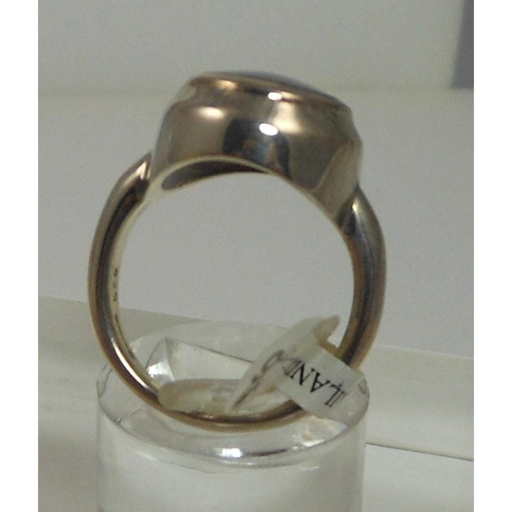 Elegant Vintage Sterling Silver Black Onyx Ring Size 6 925 Thailand NOS 6.5g