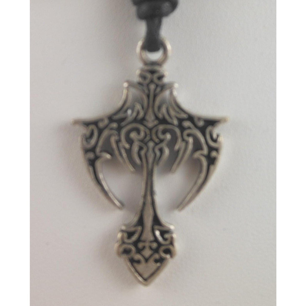 Vintage Celtic Cross Pendant Necklace 24" Adjustable Sacred Symbols NOS - HoneyThomas.com