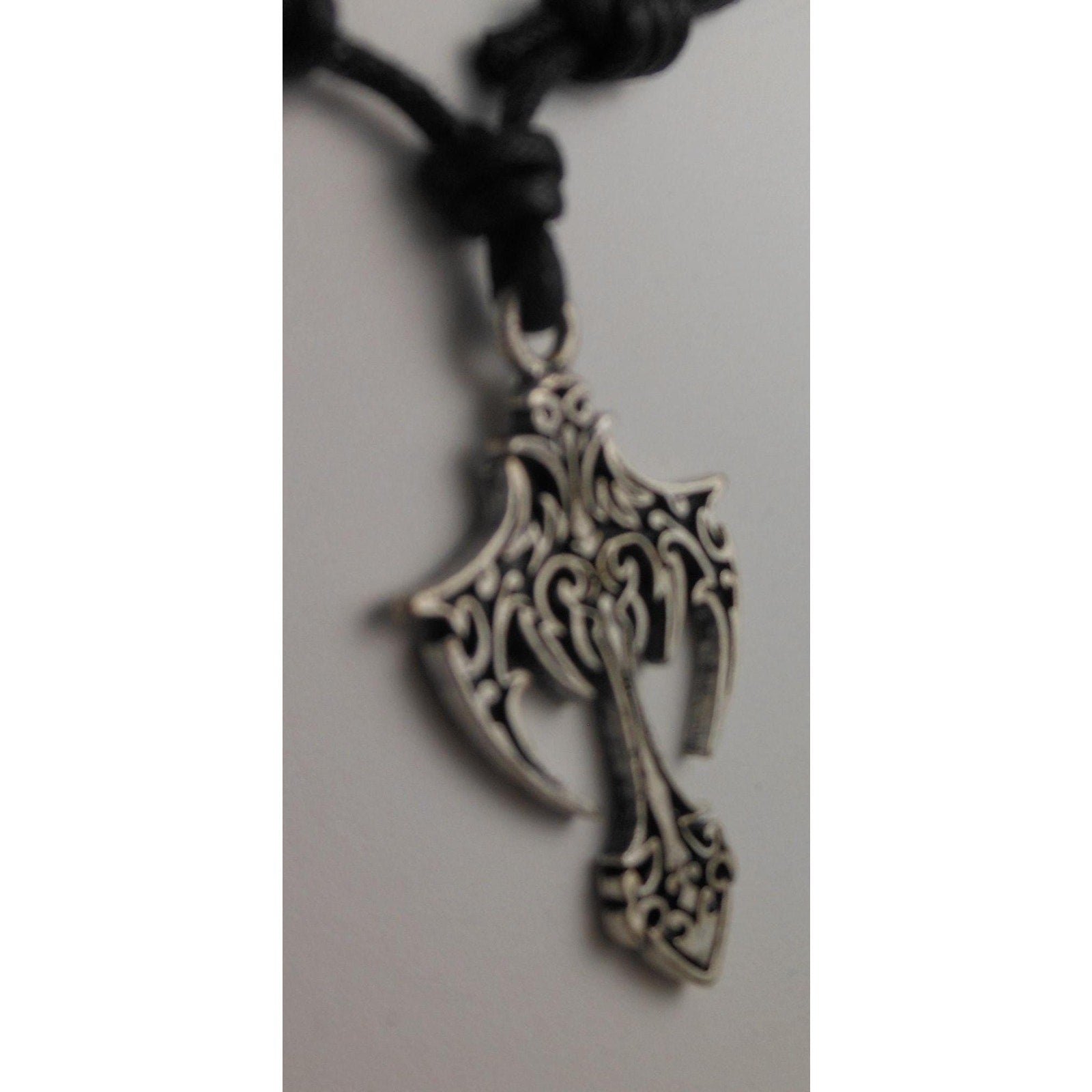 Vintage Celtic Cross Pendant Necklace 24" Adjustable Sacred Symbols NOS - HoneyThomas.com