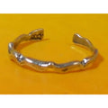 Vintage Sterling Silver Adjustable Wavy Curvy Toe Ring Sexy Beach Foot Jewelry - HoneyThomas.com