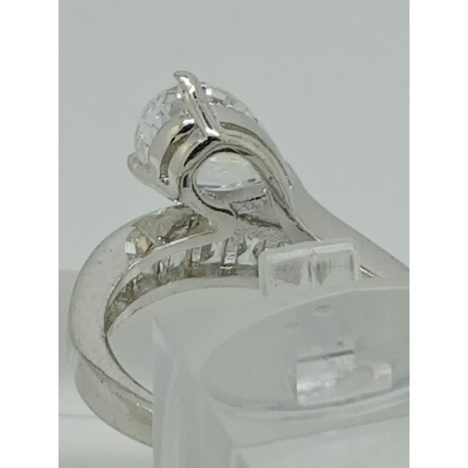 2.4CT Vintage Gold Plated Pear Radiant Cut Sim Diamond CZ Engagement Ring Size 6 - HoneyThomas.com