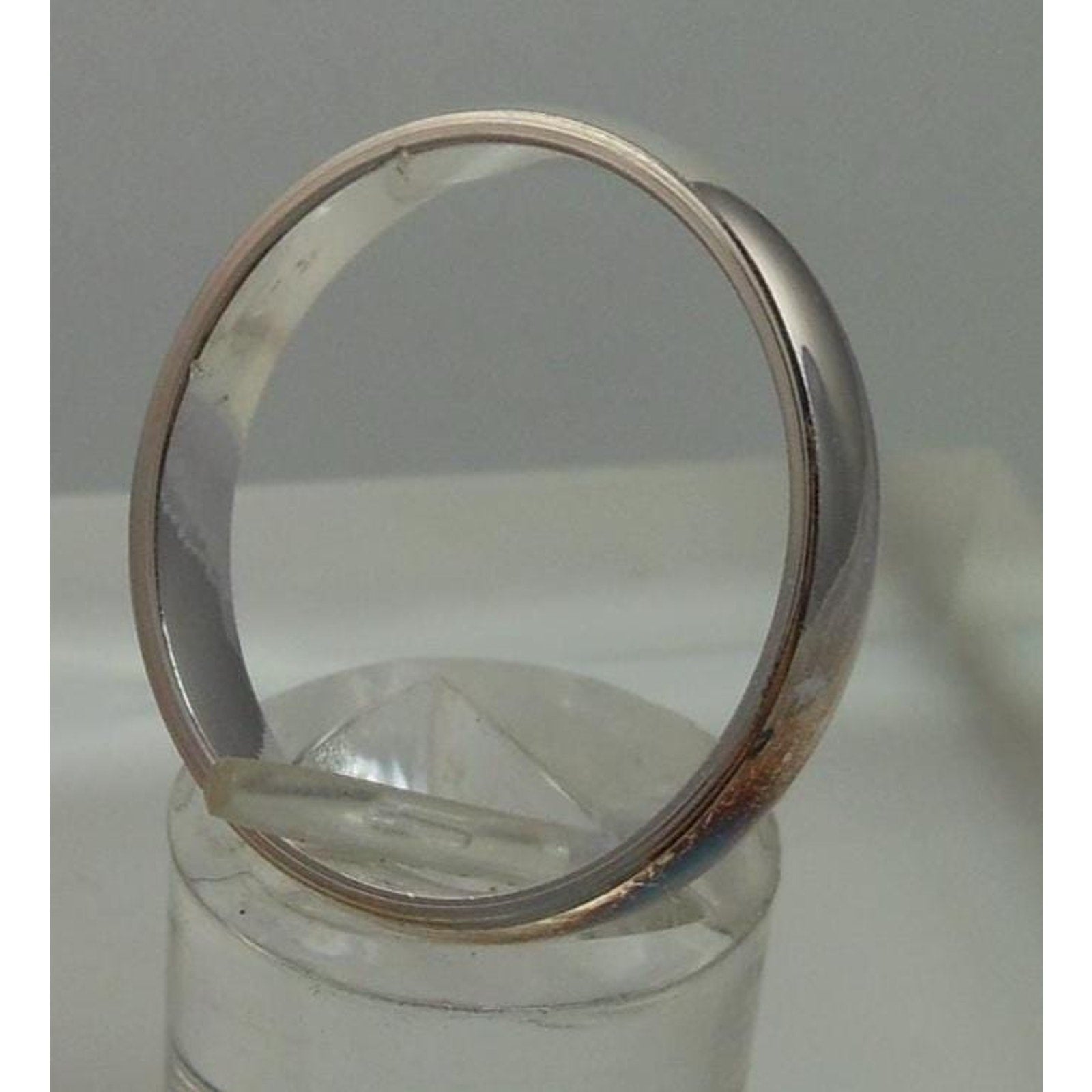 Handcrafted Silver Wedding Band Ring from Thailand: Size 11.75, 4mm Vintage 4.1g - HoneyThomas.com