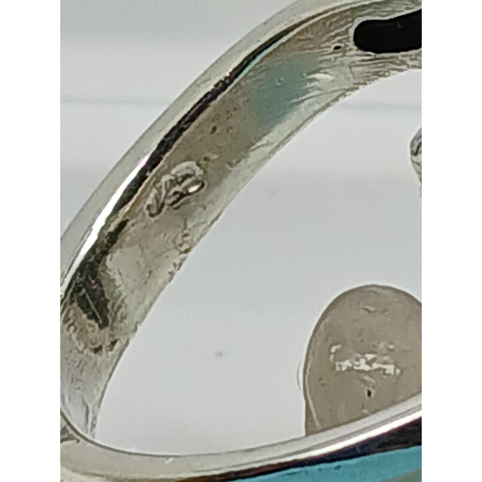 Vintage 1990's Floral Sterling Silver Bypass Band Ring Gemstones CZ Size 8.5 - HoneyThomas.com