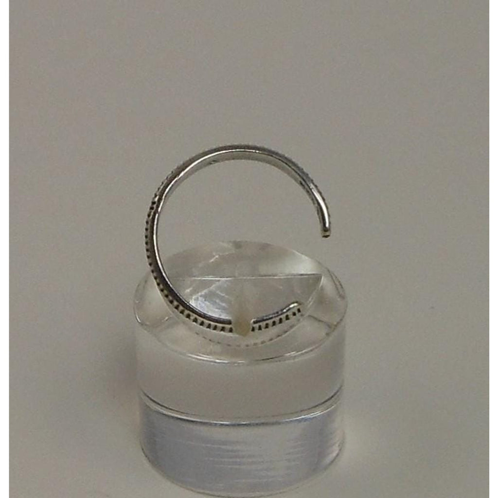 Vintage 925 Sterling Silver Coin Edge Toe Ring - Sexy Style from Thailand  NOS