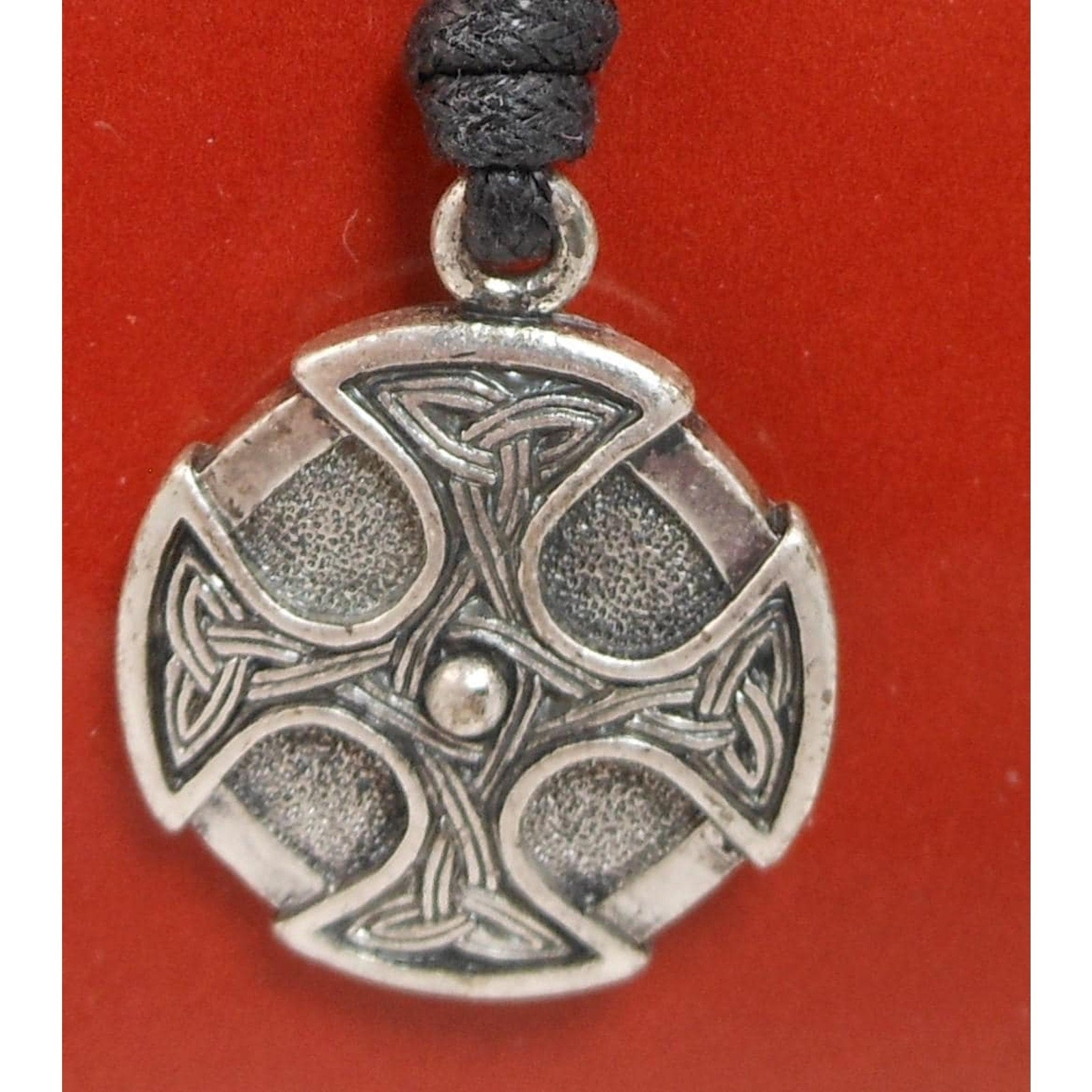 Vintage Celtic Vision Sacred Symbols Cross Necklace Pendant Celtic Symbol-12 - HoneyThomas.com