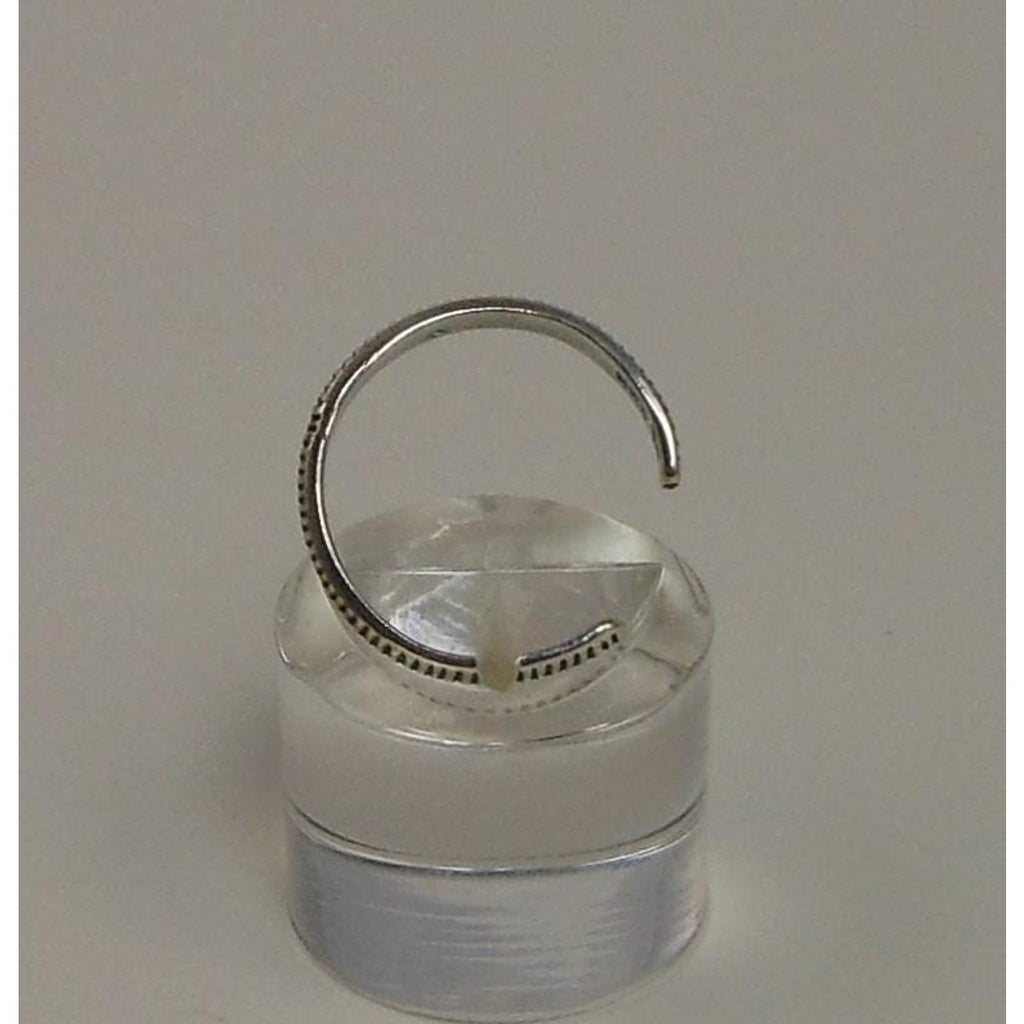 Vintage 925 Sterling Silver Sexy Money Coin Edge Toe Ring - Thailand New Old - HoneyThomas.com
