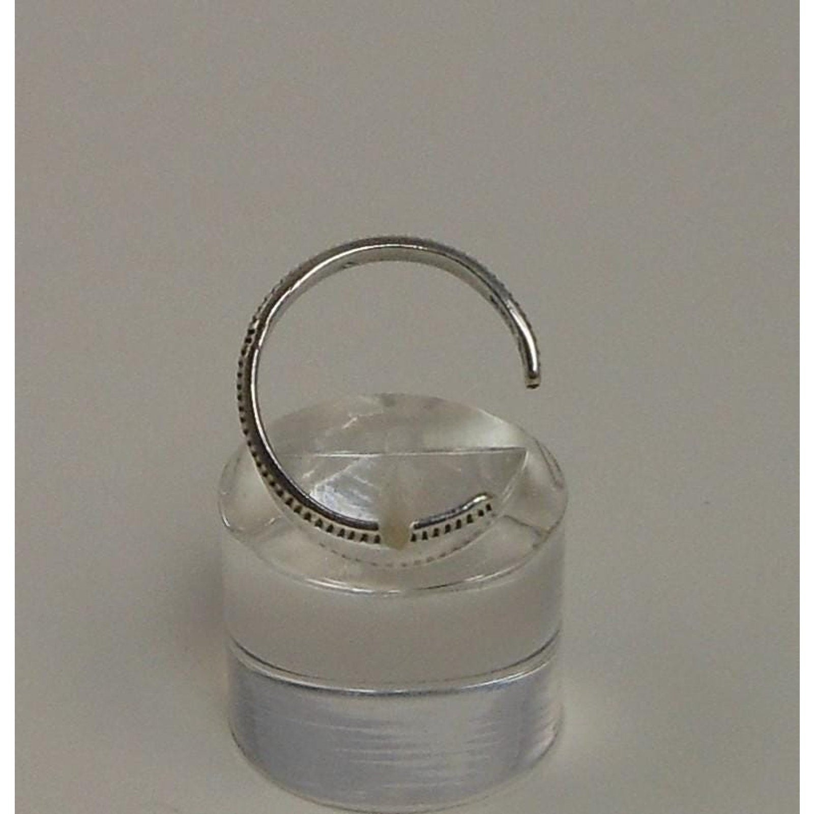 Vintage 925 Sterling Silver Sexy Money Coin Edge Toe Ring - Thailand New Old - HoneyThomas.com