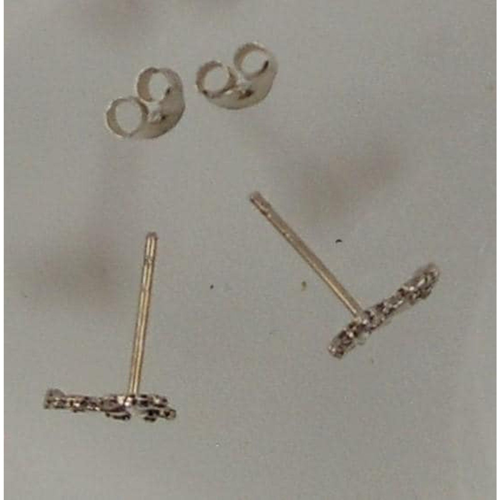 Vintage Unicorn Sterling Silver Stud Earrings Made in Thailand New-old-stock - HoneyThomas.com