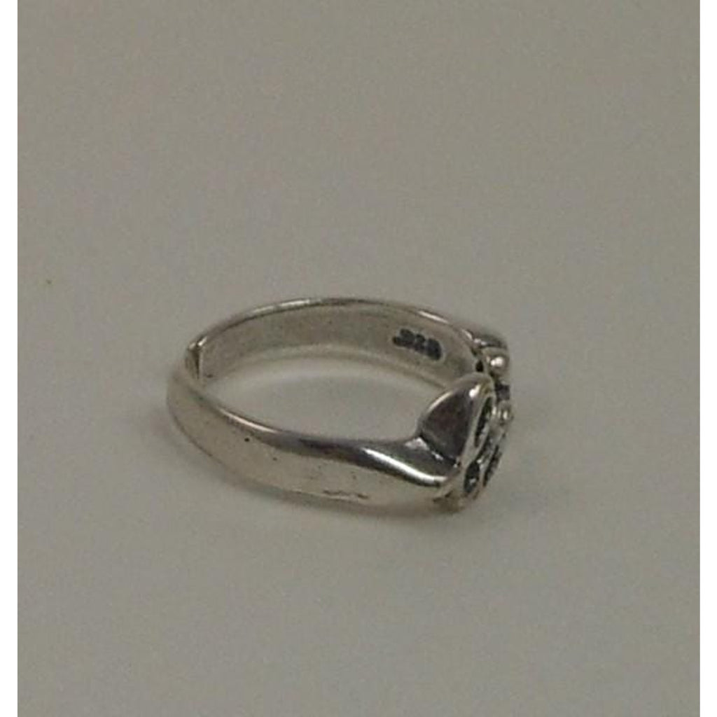 Vintage Sterling Silver LOVE Toe Ring from Thailand - NOS, 925 Silver, Unique