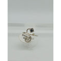 Sexy Clear Crystal Rhinestone Toe Ring Adjustable Size, Sterling Silver Gift box - HoneyThomas.com