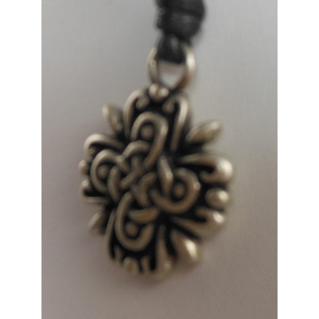 Vintage Celtic Vision Sacred Symbols Cross Necklace Pendant 24" Adjustable - HoneyThomas.com