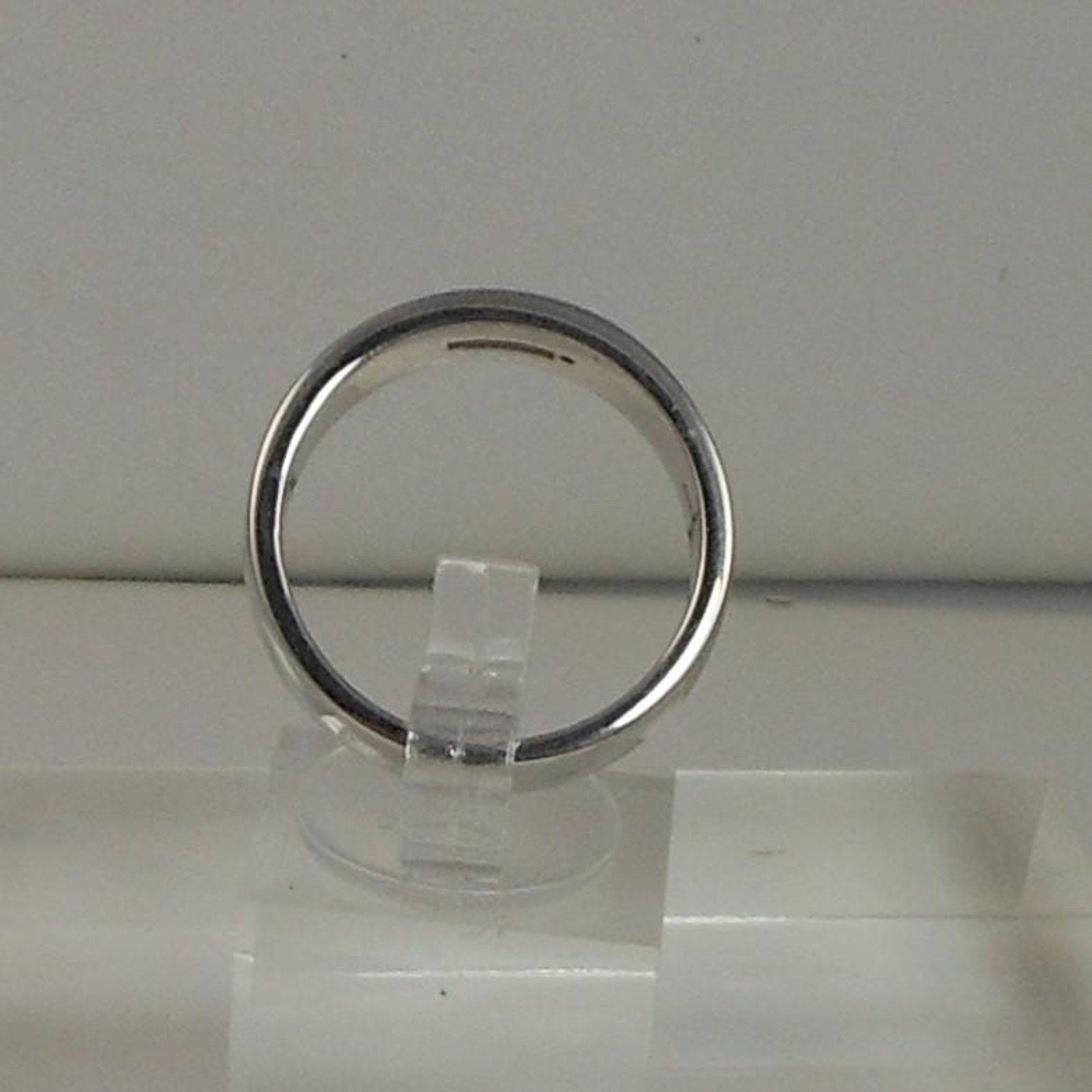 Stunning Handcrafted Vintage Sterling Silver Band Ring 925 NOS 5.8g Size 9.25 - HoneyThomas.com
